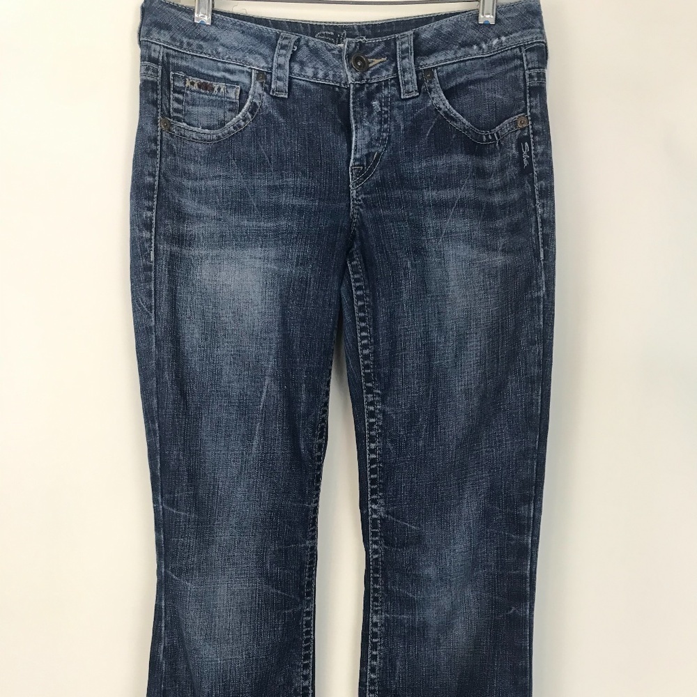 Silver Lola Jeans 27x33